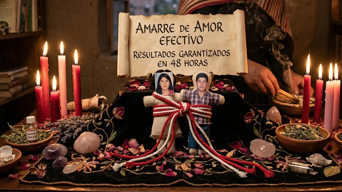 Amarres de amor efectivos en 48 horas